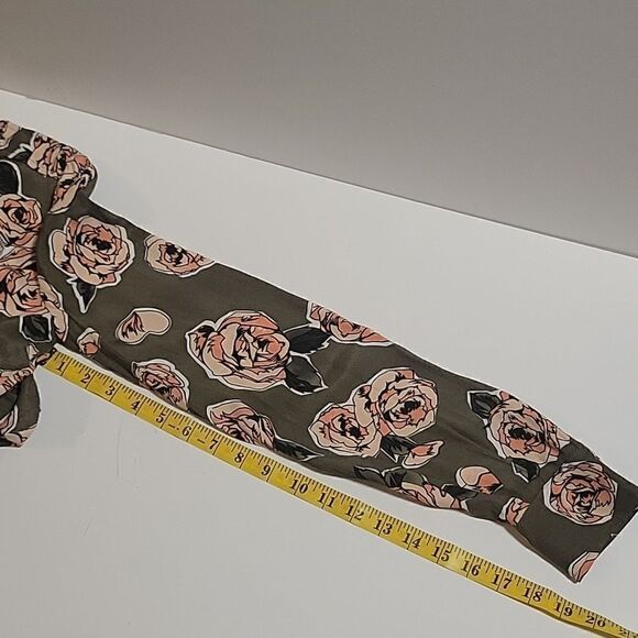 Love Moschino Floral Rose Long Sleeve Button Down Shirt - Picture 12 of 12